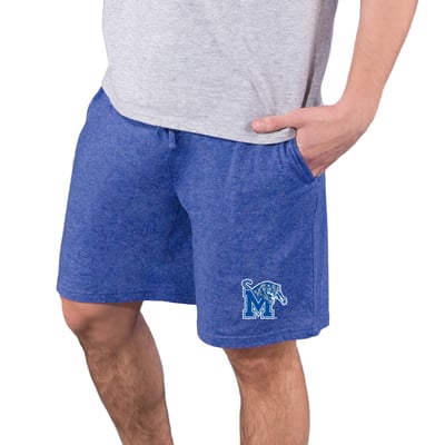  Memphis Tigers Concepts Sport Quest Knit Jam Shorts - Royal