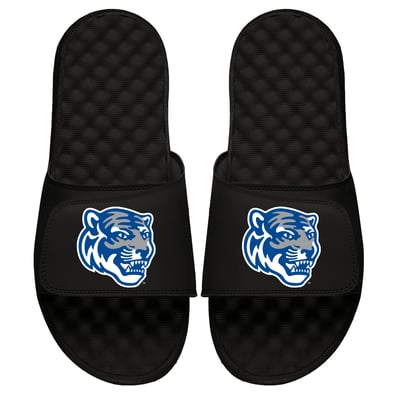 Memphis Tigers ISlide Unisex Youth Mascot Design Slide Sandals - Black