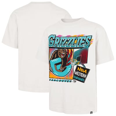  Vancouver Grizzlies '47 City Paint Reed Foundation T-Shirt - Cream