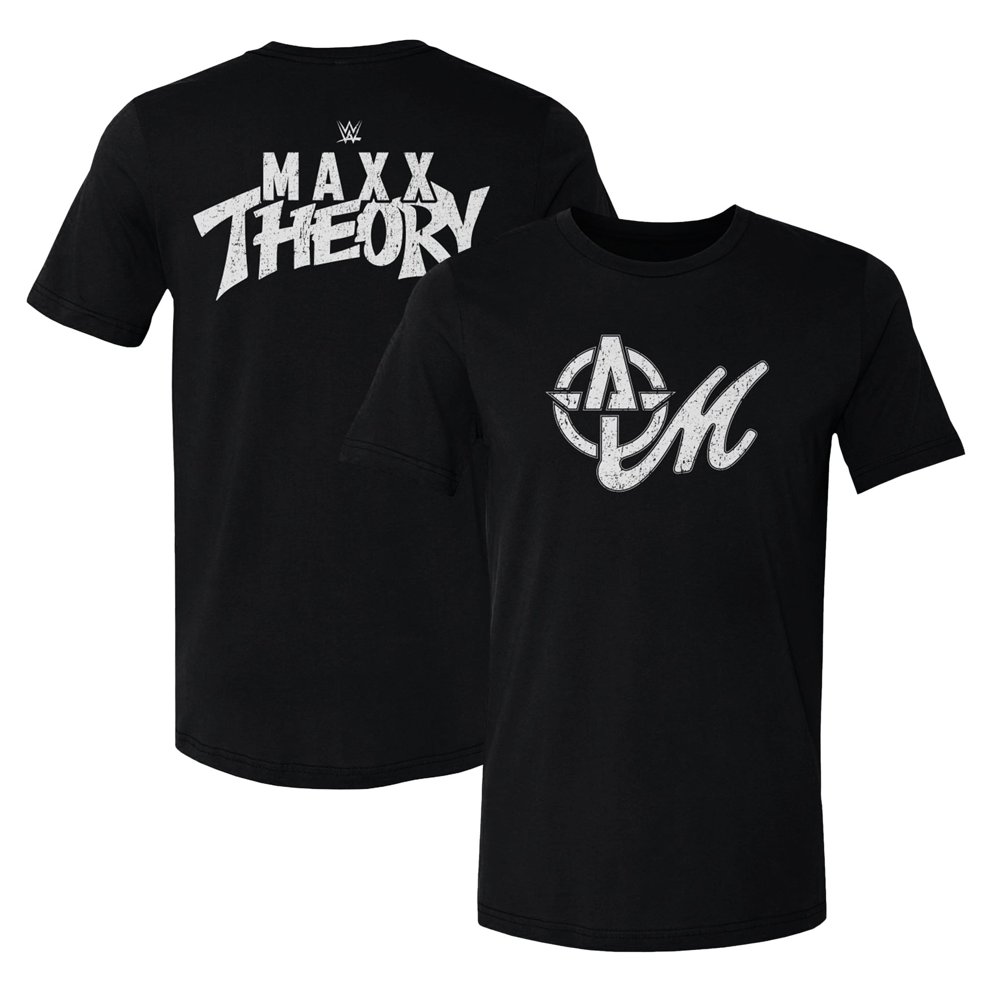 Un Tag Logos Men's 500 Level Black Austin Theory & Maxxine Dupri Logo T-Shirt