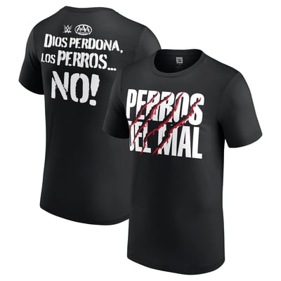 Los Perros del Mal AAA Faction T-Shirt - Black