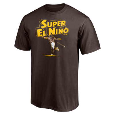Fernando Tatis Jr. BreakingT El Niño T-Shirt - Brown