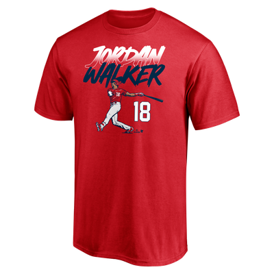 Jordan Walker BreakingT Slugger Swing T-Shirt - Red