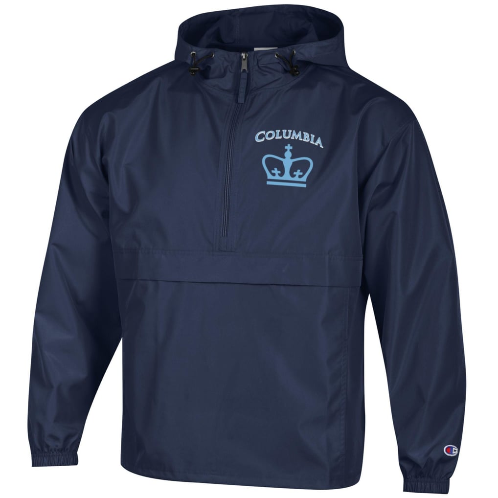 Mens CHAMPION navy Columbia University SP Packable Jacket