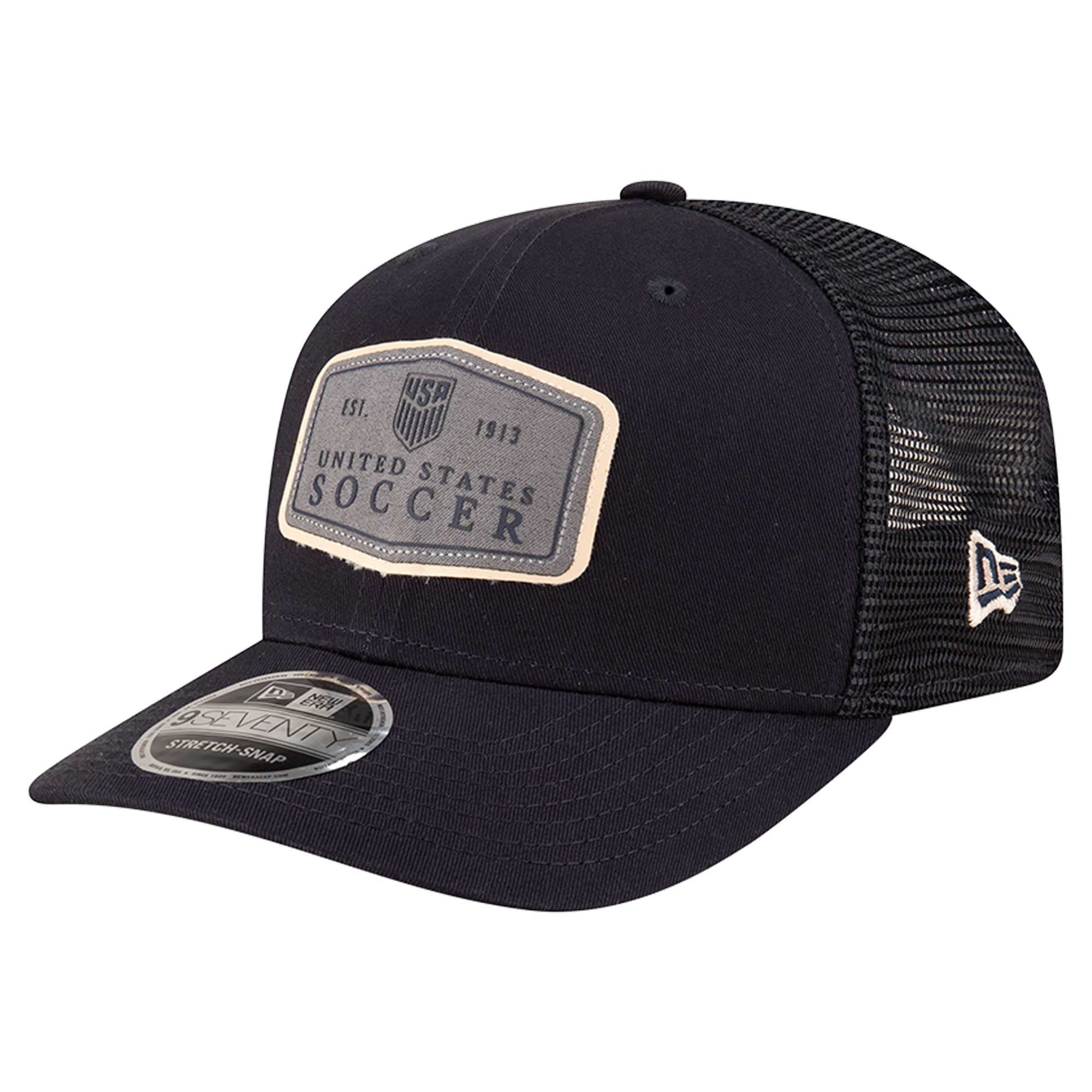 Premium Hand Tailored US Soccer Cap Classic Fit Snap Back Hat US Soccer Retro  main image 2