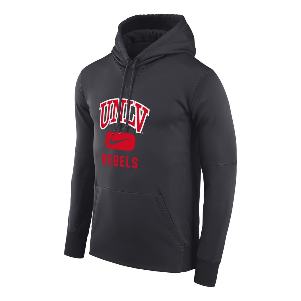 Runnin Mens NIKE DKGRY UNLV Runnin Rebels Therma Hoodie