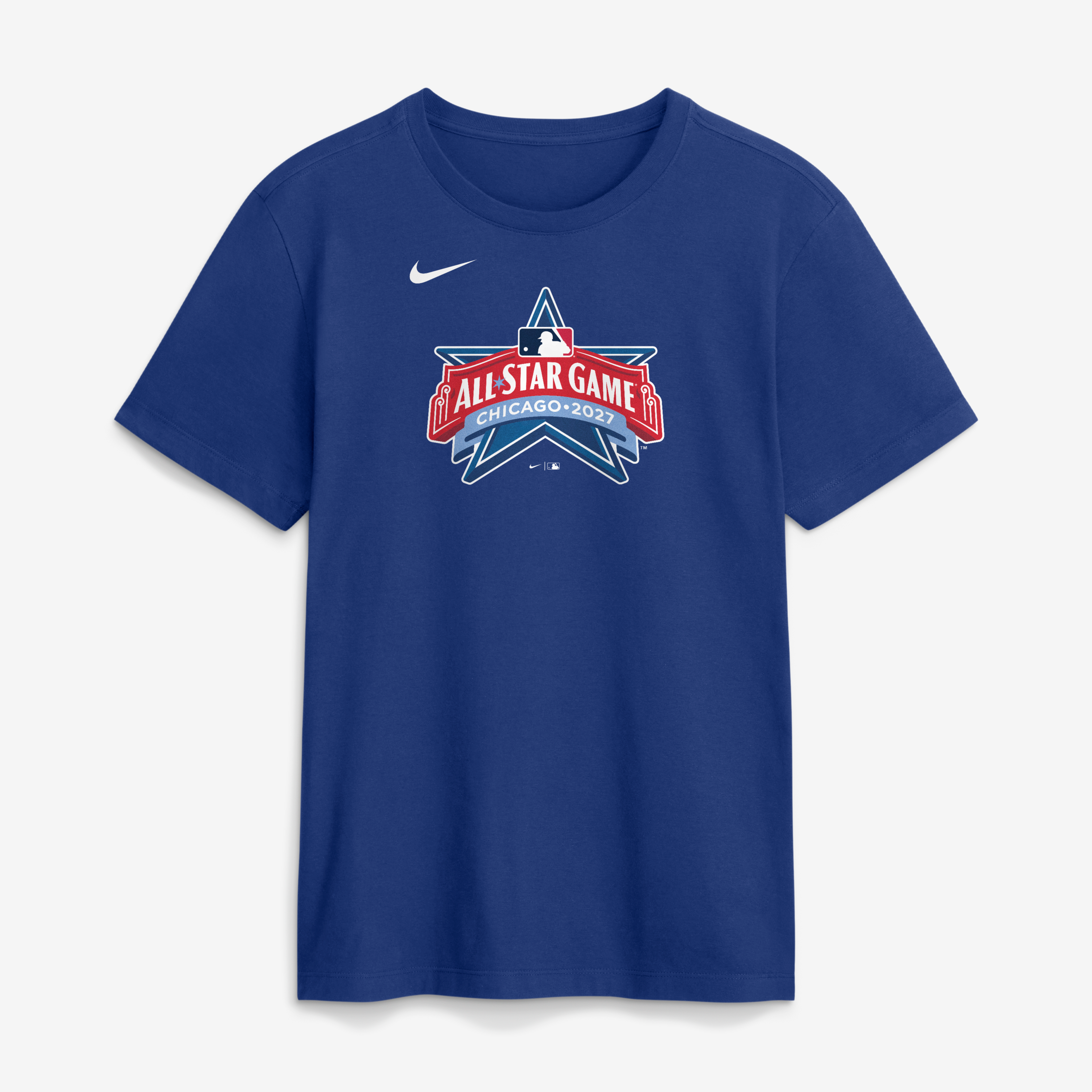 Men's Nike Royal 2027 MLB All-Star Game Logo T-Shirt