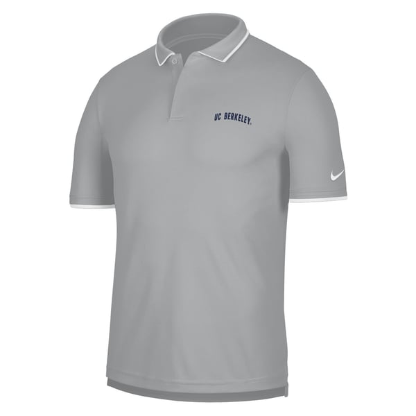 Mens NIKE SILV UC Berkeley Collegiate Polo