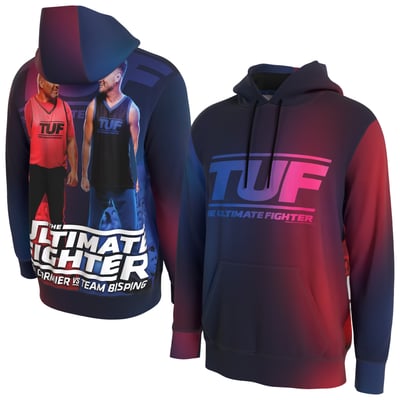 ProSphere The Ultimate Fighter Team Cormier vs. Team Bisping Coaches Hoodie - Black