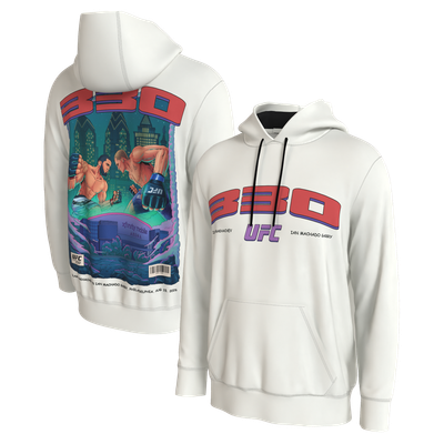 ProSphere UFC 330: Makhachev vs. Machado Garry Artist Series Hoodie - White