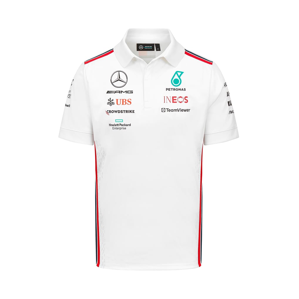 メルセデス AMG ペトロナス F1 2023 チーム ポロ - ホワイト