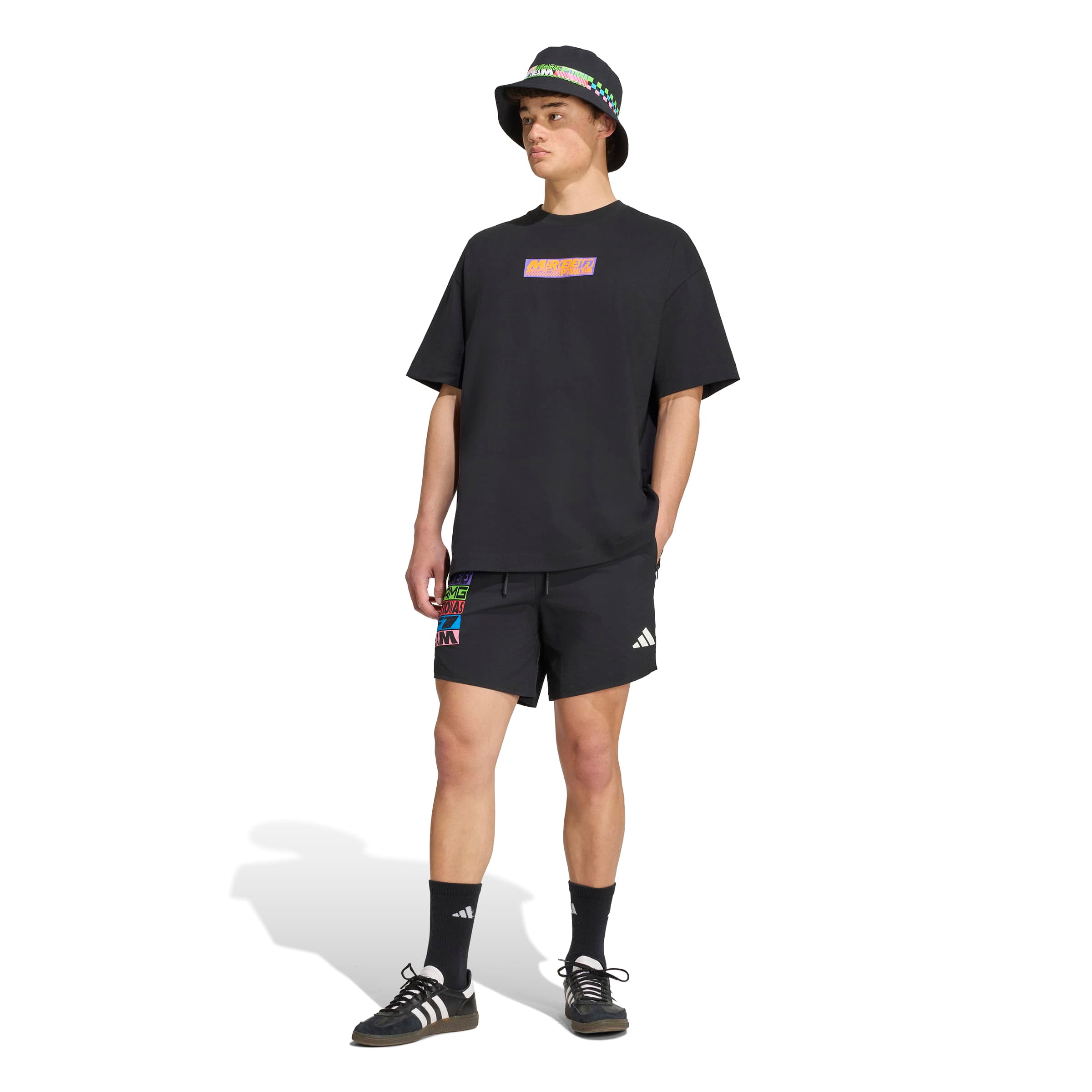 T-shirt homme adidas Mercedes-AMG Petronas F1 Team Night Collection noir