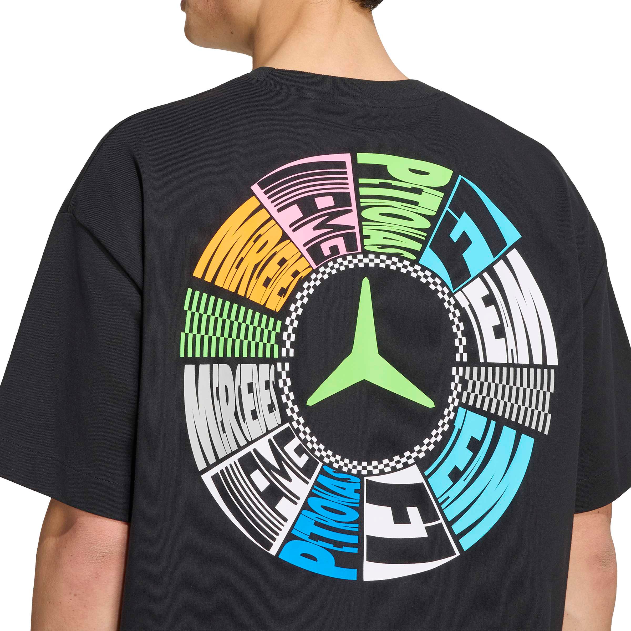 T-shirt homme adidas Mercedes-AMG Petronas F1 Team Night Collection noir