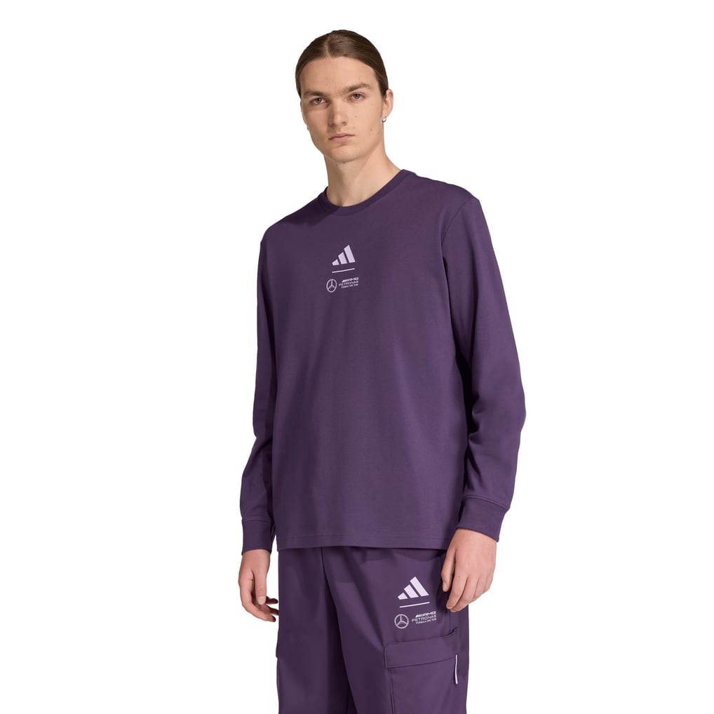 Men's adidas Dark Purple Mercedes-AMG Petronas F1 Team Premium Woven ...