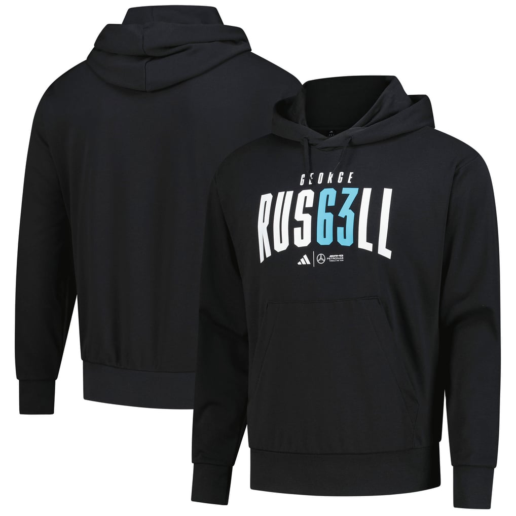 Men's adidas George Russell Black Mercedes-AMG Petronas F1 Team Driver ...