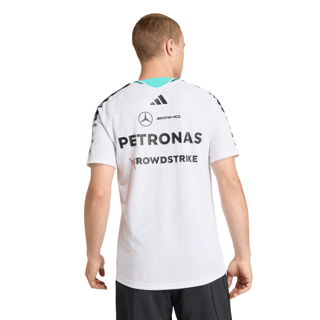 Mercedes AMG Petronas adidas Authentic Team Driver T-Shirt - White
