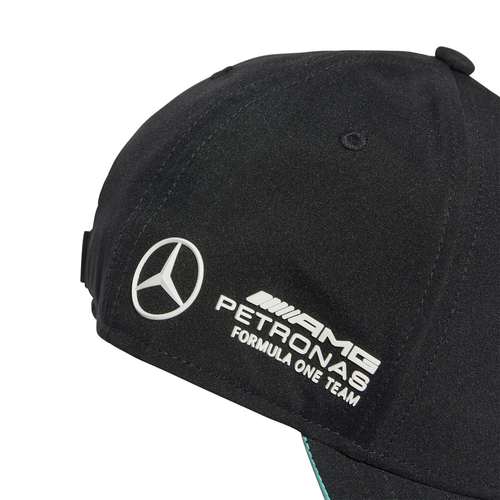 Casquette Mercedes AMG Petronas F1 2024 - Modèle George Russell, Noir, Taille Unique Enfant