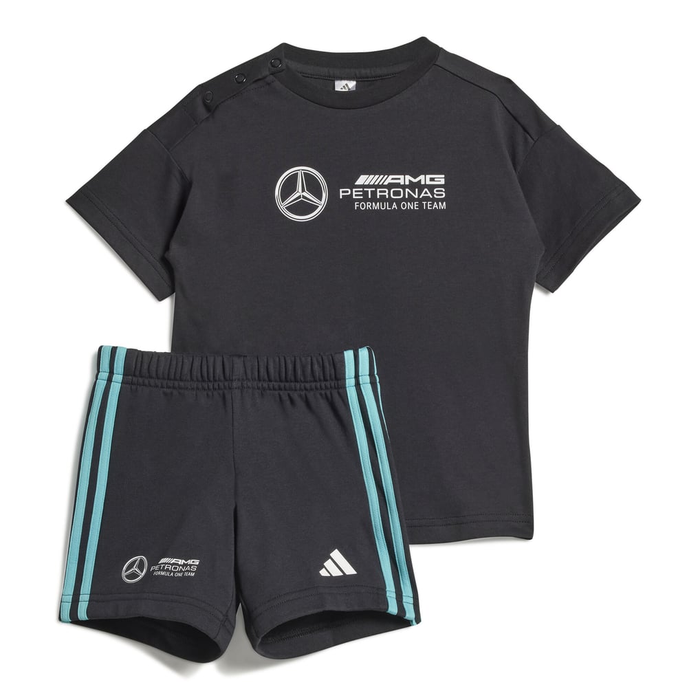 Mercedes AMG Petronas adidas F1 ショーツと T シャツ セット 
