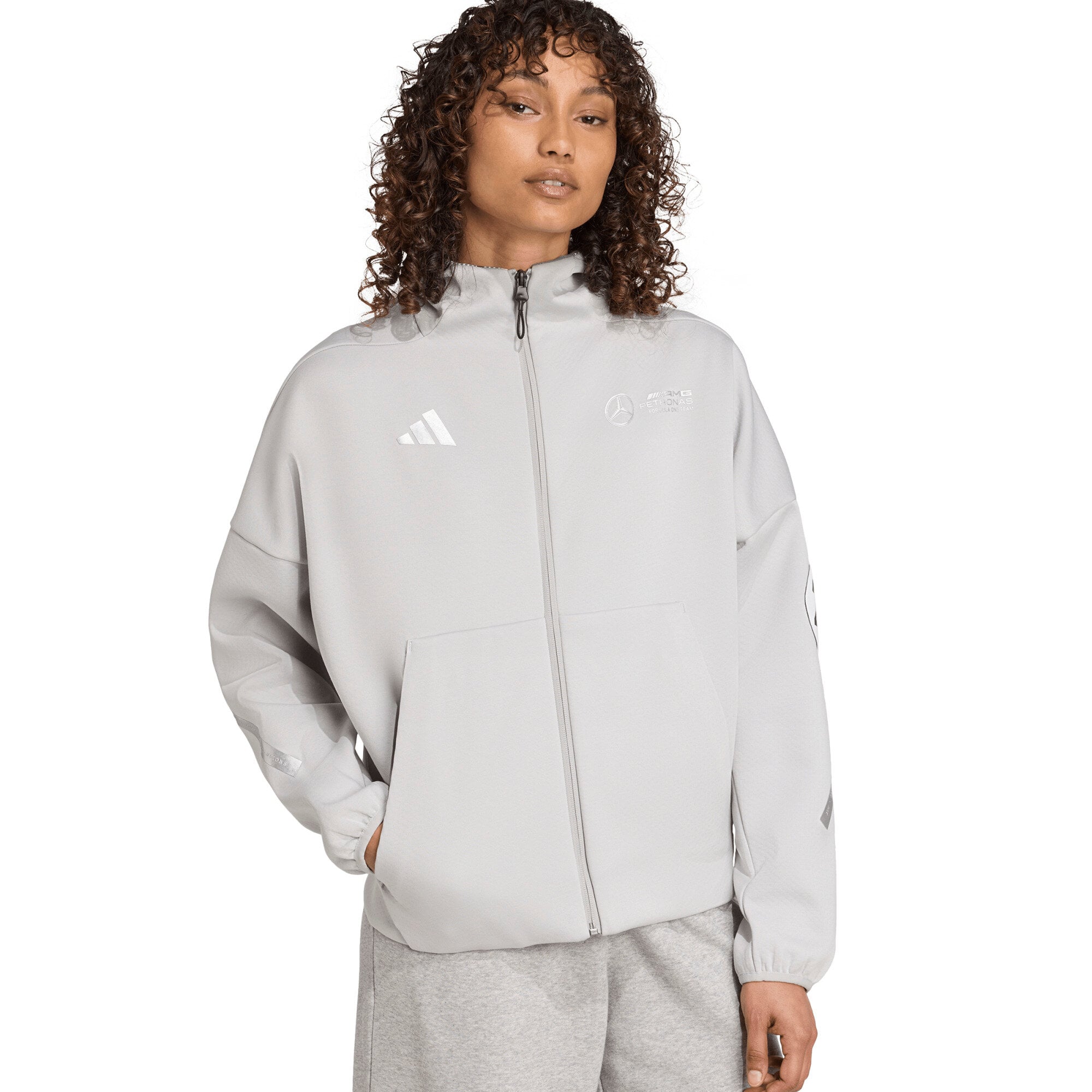 新品・送料無料】F1 メルセデスベンツAMG ジップアップパーカー S/M/L 