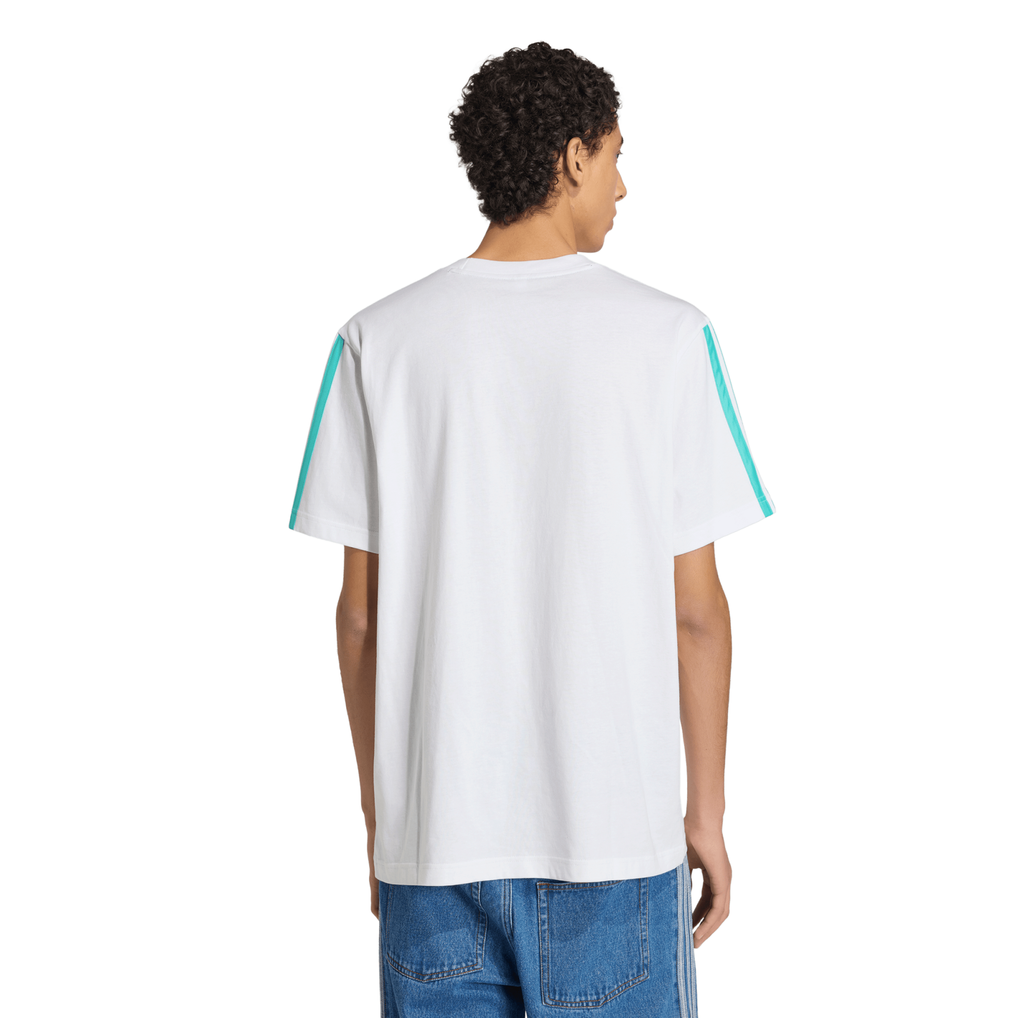 Accessibility Logos Mercedes AMG Petronas adidas F1 Small Logo T-Shirt - White