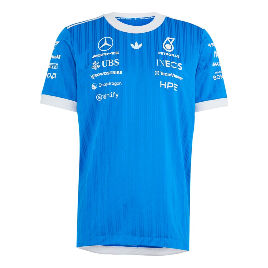 Mercedes AMG Petronas adidas Originals Blue Wonder Silverstone Special