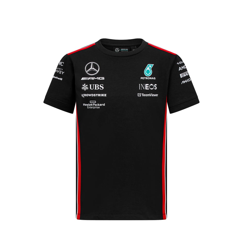 メルセデス AMG ペトロナス F1 2023 チーム ドライバー Tシャツ 