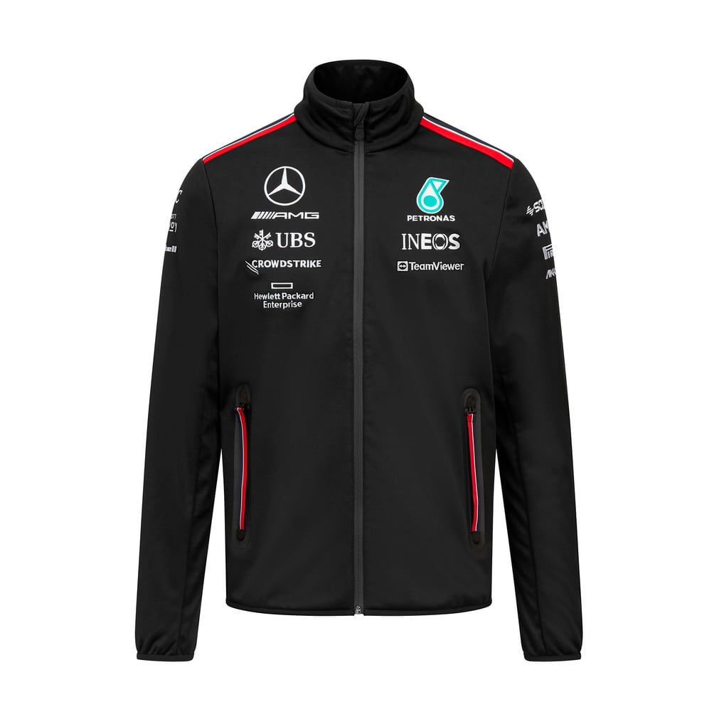 メルセデス AMG ペトロナス F1 2023 チーム ソフトシェル ジャケット