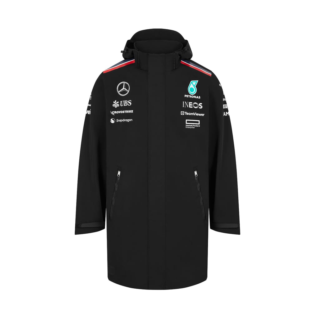 メルセデス AMG ペトロナス F1 2024 チーム レイン ジャケット