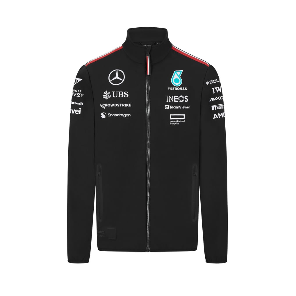 Mercedes AMG Petronas F1 2024 Team Softshell Jacket
