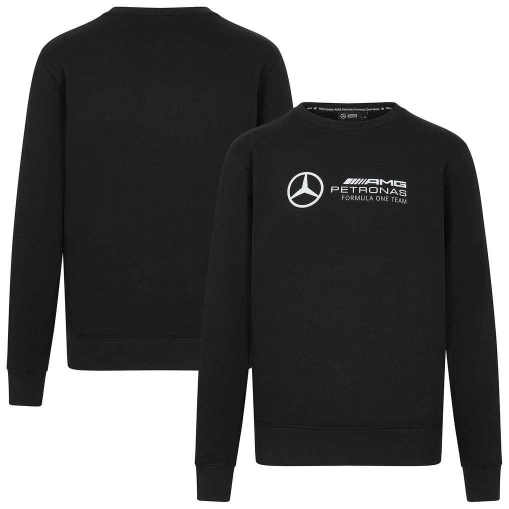 Mercedes AMG Petronas F1 クルー スウェット - ブラック