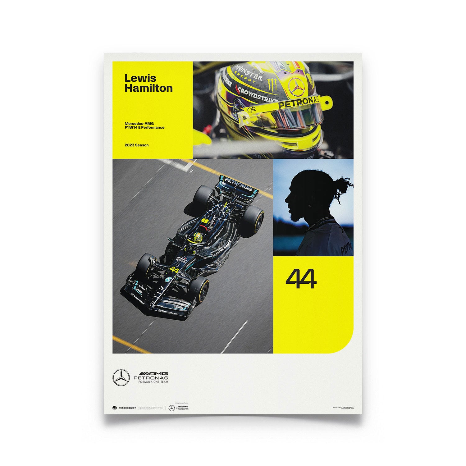2023 メルセデスAMGペトロナスF1 チーム支給品 半袖PITシャツ M 