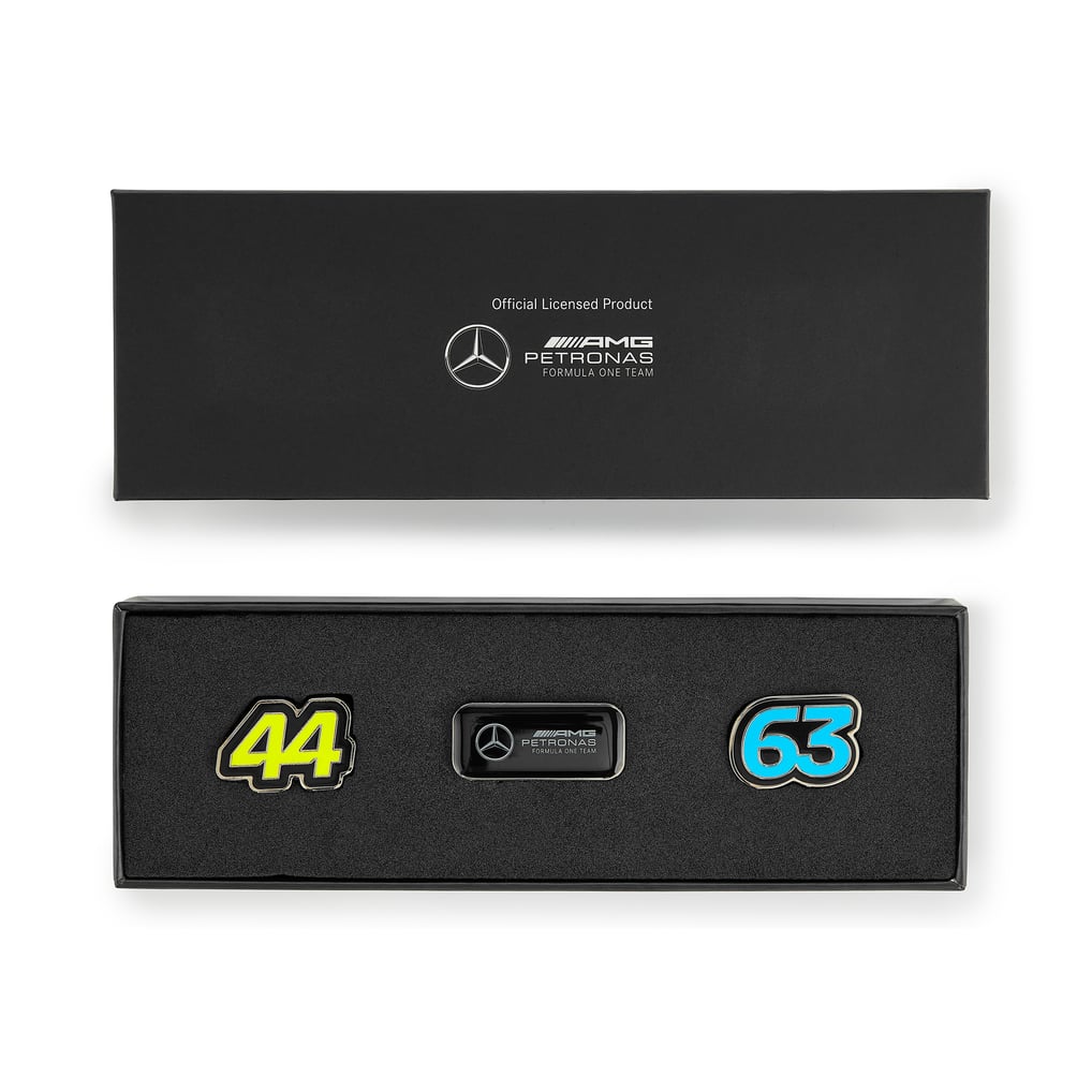 メルセデス AMG ペトロナス F1 チーム ピンバッジ セット