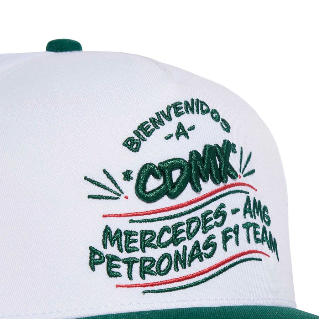 Unisex adidas White Mercedes-AMG Petronas F1 Team Mexico City Grand ...