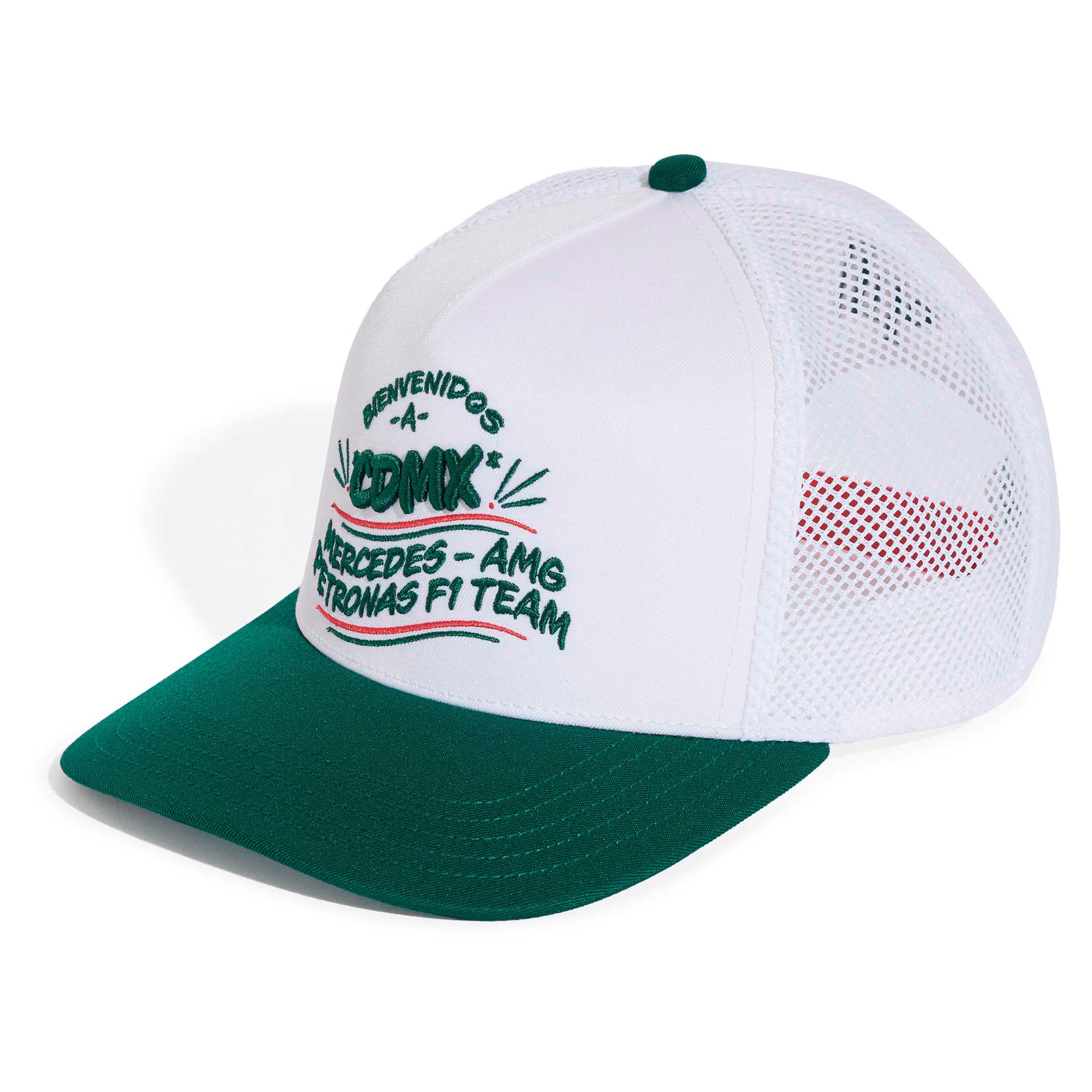 Unisex adidas White Mercedes-AMG Petronas F1 Team Mexico City Grand ...
