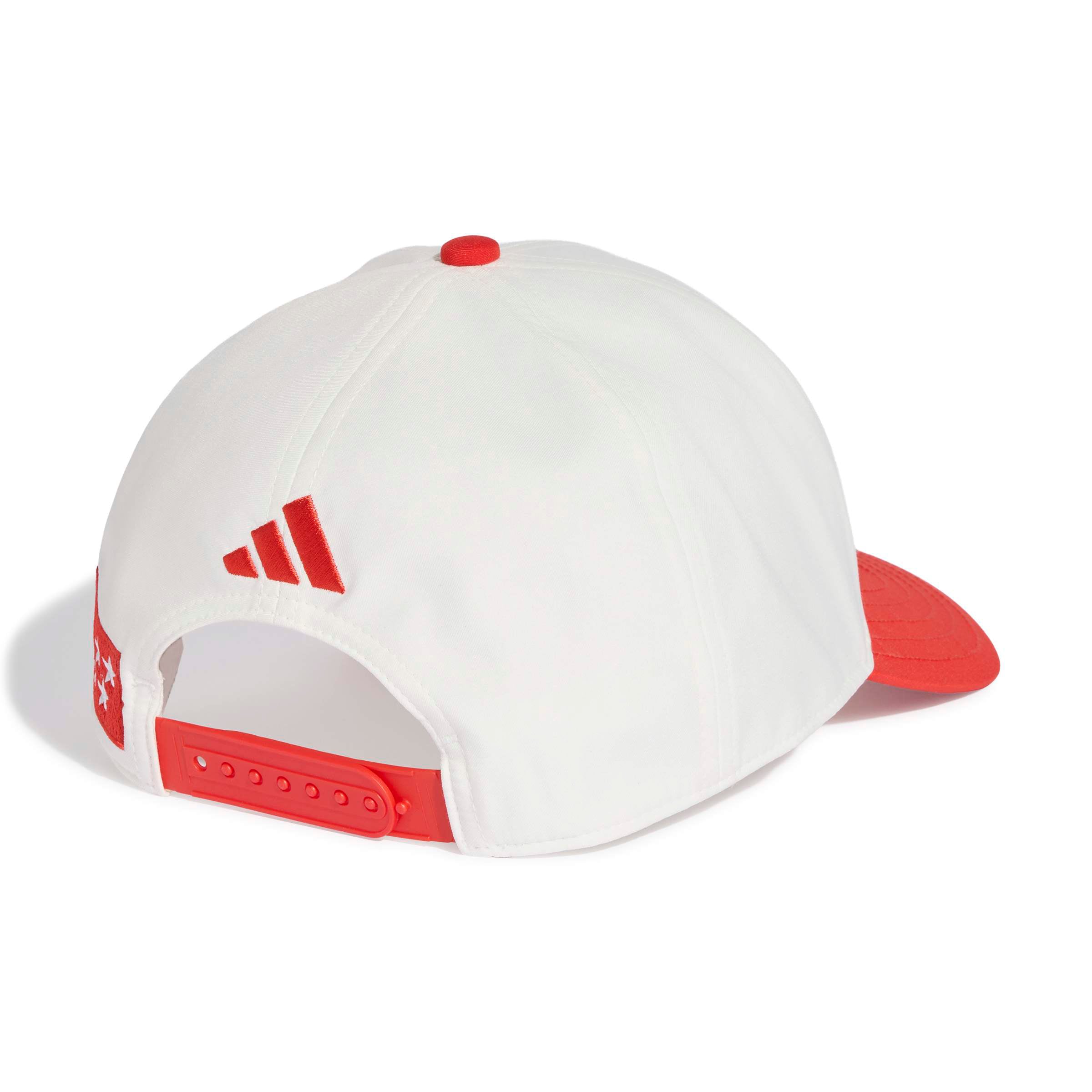 Unisex adidas White/Red Mercedes-AMG Petronas F1 Team Madrid Drive Adjustable Hat