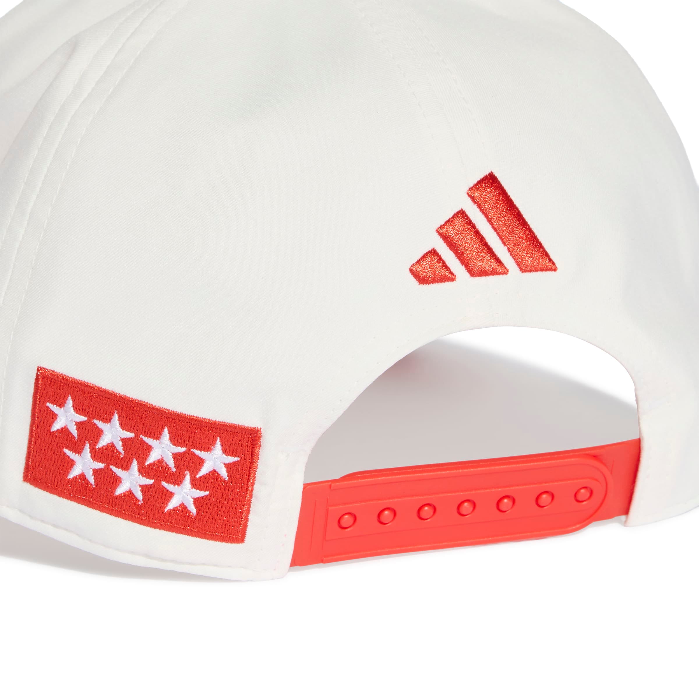 Unisex adidas White/Red Mercedes-AMG Petronas F1 Team Madrid Drive Adjustable Hat