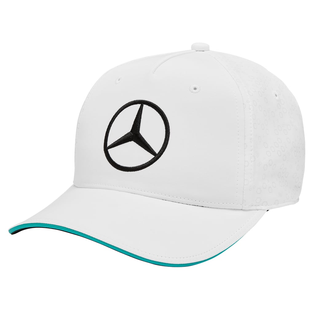 Youth White Mercedes-AMG Petronas F1 Team Replica Adjustable Hat display picture 1
