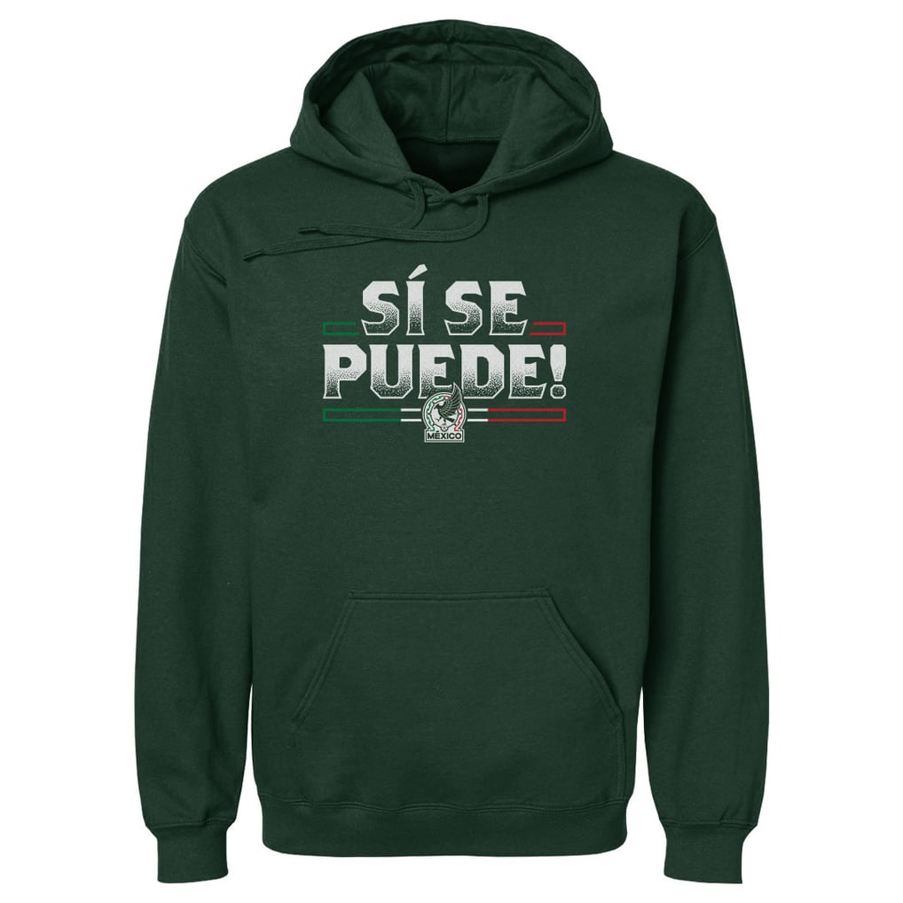 Mexico National Team 500 Level Si Se Puede Pullover Hoodie - Forest Green
