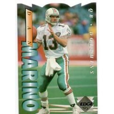 1995 Collector's Edge Die Cuts #118 Dan Marino