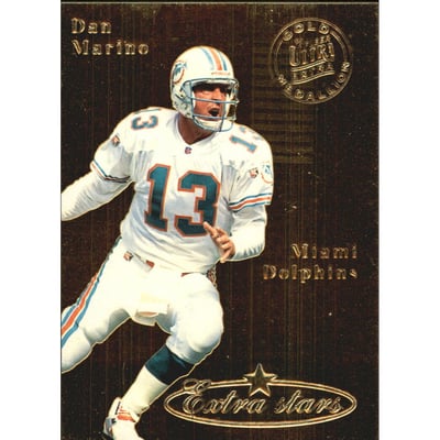 1995 Ultra Gold Medallion #500 Dan Marino ES