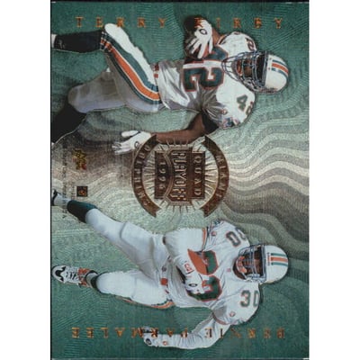 1996 Absolute Quad Series #16 Eric Green/Terry Kirby/O.J. McDuffie/Bernie Parmalee