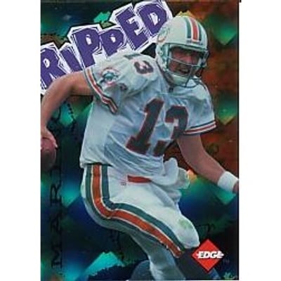 1996 Collector's Edge Ripped #9 Dan Marino