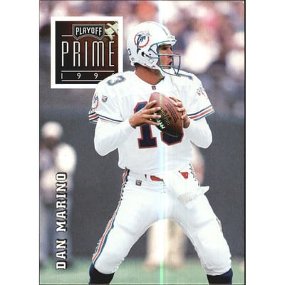 1996 Playoff Prime #126 Dan Marino
