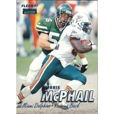1997 Fleer Tiffany Blue #390 Jerris McPhail