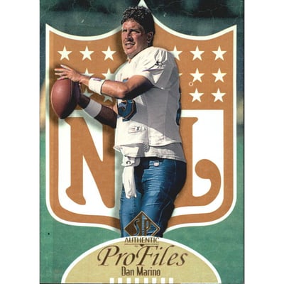1997 SP Authentic ProFiles #P1 Dan Marino
