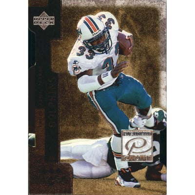 1998 Black Diamond Premium Cut Triple #PC1 Karim Abdul-Jabbar