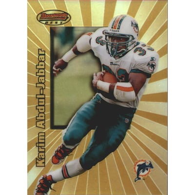 1998 Bowman's Best Refractors #52 Karim Abdul-Jabbar