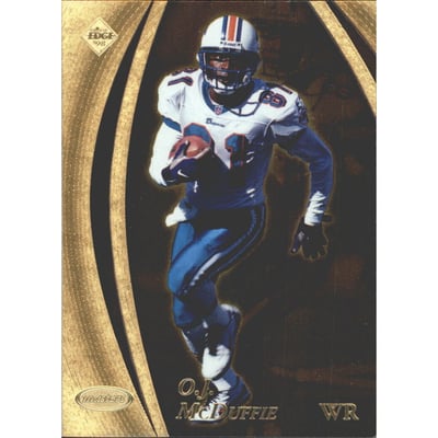 1998 Collector's Edge Masters 50-point Gold #90 O.J. McDuffie