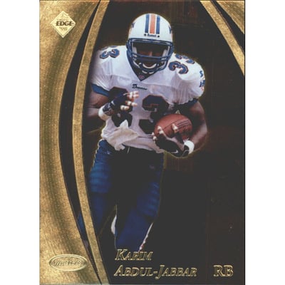 1998 Collector's Edge Masters Gold Redemption 100 #86 Karim Abdul-Jabbar
