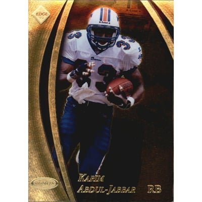 1998 Collector's Edge Masters Gold Redemption 500 #86 Karim Abdul-Jabbar